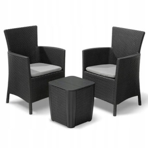 Meble balkonowe rosario cappuccino Curver Allibert