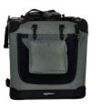 Transporter dla psa AmazonBasics czarny,