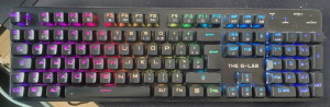 Klawiatura The G-Lab Keyz Carbon