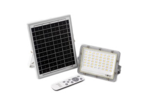 Lampa solarna zewnętrzna LED Halogen 50W 4000K