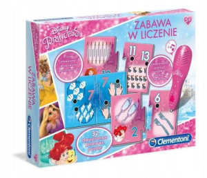 Zabawa W Liczenie Księżniczki Disney Clementoni
