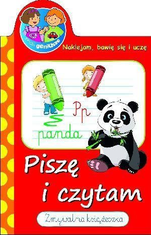 Zmywalna książeczka Mali geniusze. Piszę i czytam Anna Wiśniewska
