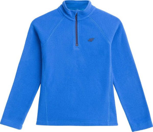 Bluza polarowa dla chłopca 4F kobalt HJZ21 JBIMP001A 36S