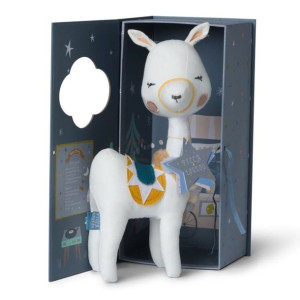 Picca Loulou - Przytulanka Pani Lama Lily 27 Cm Luxury Gift Box