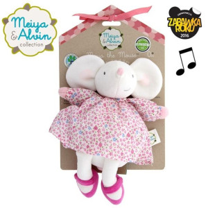 Meiya & Alvin - Lalka Przytulanka Z Pozytywką Meiya Mouse