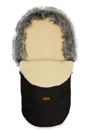 Śpiworek Eskimo Black / Wełna 100 X 46