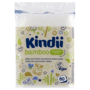 Kindii Płatki Bamboo 60Szt