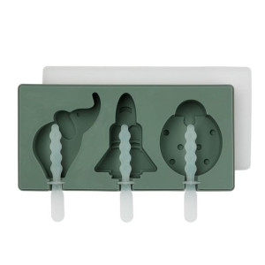Nuuroo - Silikonowe Formy Na Lody Elin Ice Pop Dusty Green