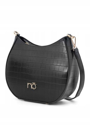 NOBO elegancka czarna damska torba listonoszka