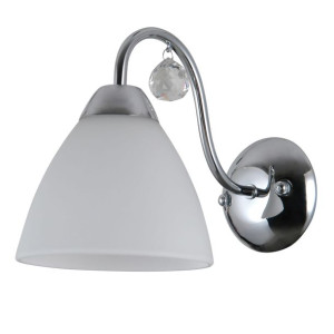 Kinkiet Lampa Italux  Lugano Led Stylizowany Chrom Wl-5643-1