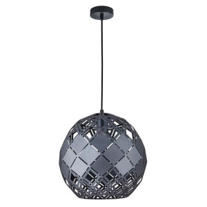 Lampa Wisząca Italux Paulela Led Nowoczesna Czarna Pnd-34221-1L-Bk