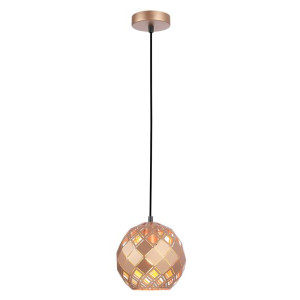 Lampa Wisząca Italux Paulela Led Nowoczesna Złota Pnd-34221-1S-Gd