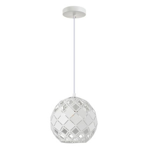 Lampa Wisząca Italux Paulela Led Nowoczesna Biała Pnd-34221-1S-Wh