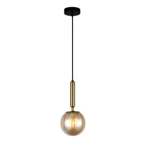 Lampa Wisząca Italux Ravena Led Nowoczesna Mosiądz Pnd-2324-1 Bro+Amb