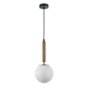 Lampa Wisząca Italux Ravena Led Nowoczesna Mosiądz Pnd-2324-1 Gd+Opa