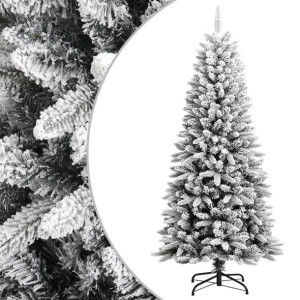Sztuczna choinka pokryta śniegiem, 150 cm, PVC i PE