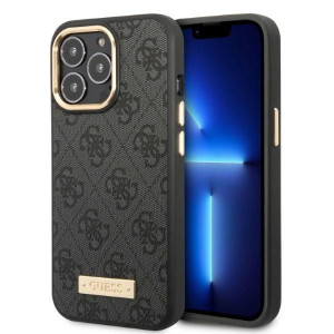 Etui Guess GUHMP13LU4GPRK Apple iPhone 13 Pro czarny/black hard case 4G Log
