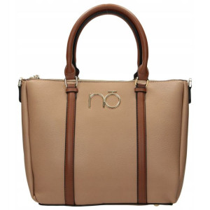NOBO duża beżowa damska torba shopper
