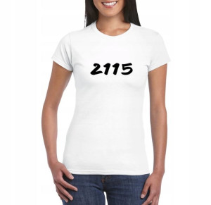 Koszulka 2115White 2115 SBM maffija DAMSKA BIAŁA L