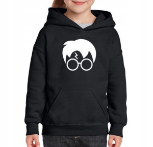 Bluza Harry Potter HP okulary CZARNA 152