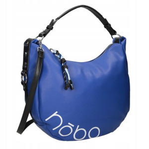 NOBO duża niebieska torba na ramię styl hobo