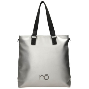 NOBO duża srebrna damska torba shopper