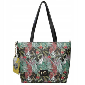 NOBO pojemna torba shopper dopinana portmonetka