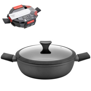 Garnek aluminiowy niski Florina Heston 26 cm 3 l