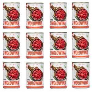 BULT TUF TUF Mokra Karma z Wołowiną 12x400g