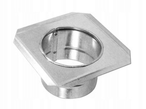 Rozeta Ocynk Maskownica Kołnierz Przyścienny 150mm