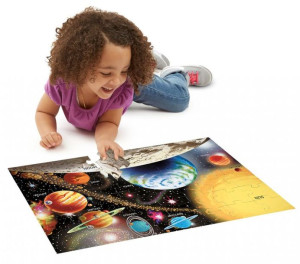 Puzzle podłogowe Układ Słoneczny 48el.