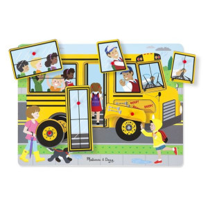 Puzzle dźwiękowe - Autobus szkolny