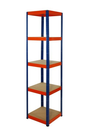 Regał metalowy magazynowy Helios HNO_196X045X45_5_0WZ ilość półek 5 /175 kg