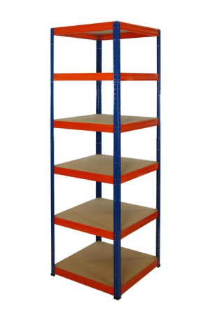 Regał metalowy magazynowy Helios HNO_196X050X50_6_0WZ ilość półek 6 /175 kg