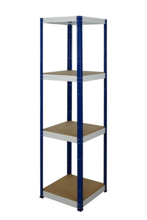 Regał metalowy magazynowy Helios HNW_180X040X40_4_0WZ ilość półek 4 /175 kg
