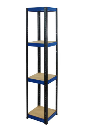 Regał metalowy magazynowy Helios HBN_180X035X35_4_0WZ ilość półek 4 /175 kg