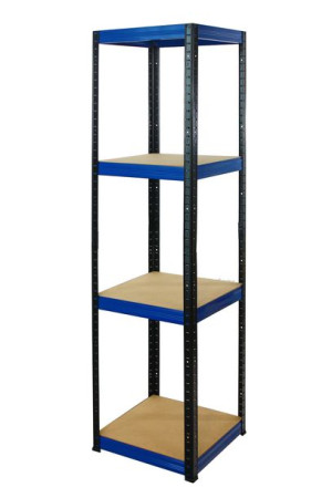 Regał metalowy magazynowy Helios HBN_180X045X45_4_0WZ ilość półek 4 /175 kg
