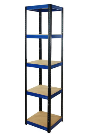 Regał metalowy magazynowy Helios HBN_180X040X40_5_0WZ ilość półek 5 /175 kg