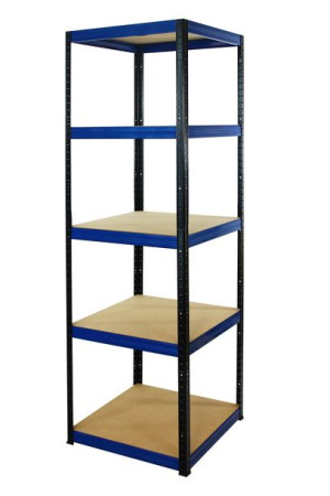 Regał metalowy magazynowy Helios HBN_180X060X60_5_0WZ ilość półek 5 /175 kg