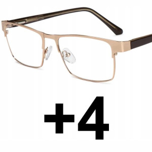 OKULARY dwuogniskowe DO KOMPUTERA DAL: 0 BLIŻ +4