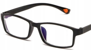 OKULARY KOREKCYJNE kujonki minusy anty blue -1