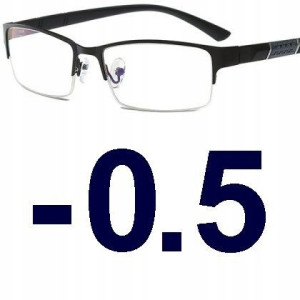 Okulary Korekcyjne Kujonki Minusy Eleganckie -0.5