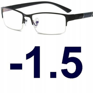 Okulary Korekcyjne Kujonki Minusy Eleganckie -1.5