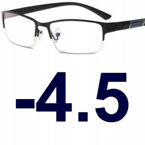 Okulary Korekcyjne Kujonki Minusy Eleganckie -4.5