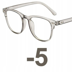 OKULARY KOREKCYJNE NERD nerdy retro MINUSY -5
