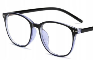 OKULARY KOREKCYJNE PLUSY niebieskie +1.5