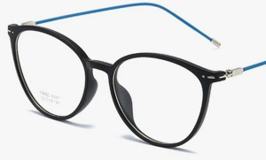 Okulary Minusy Kocie Kujonki Oczy Korekcyjne -7.5