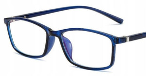 OKULARY niebieskie minusy KOMPUTERA anty blue -3.5