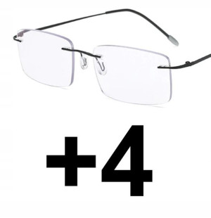 Okulary progresywne fotochromowe do czytania +4
