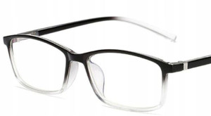 OKULARY szare minusy KOMPUTERA anty blue -3